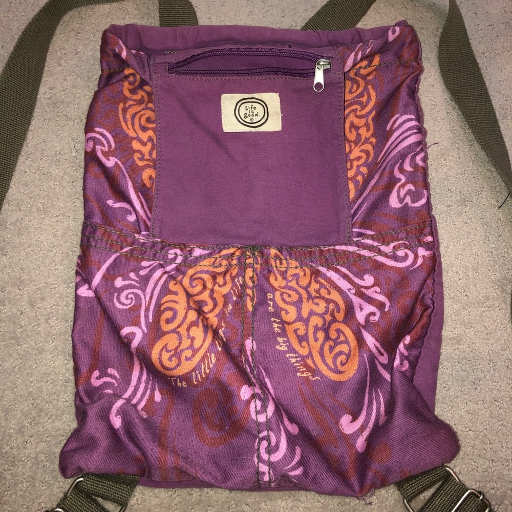 Kids “Life Is Good” bag